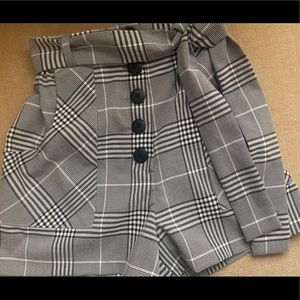 AQUA High Rise Shorts